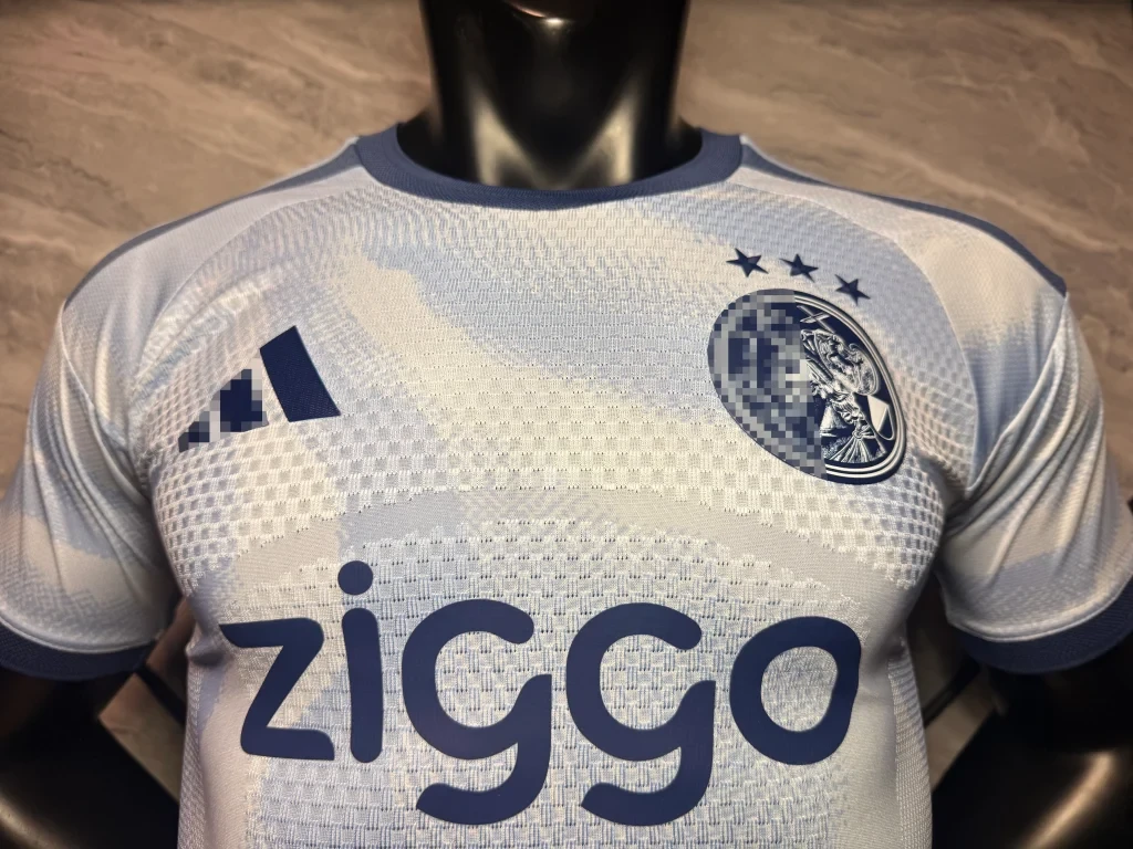 Camiseta Blanco Ajax 2026-2027 Tercera Equipacion Version Jugador - Imagen 3