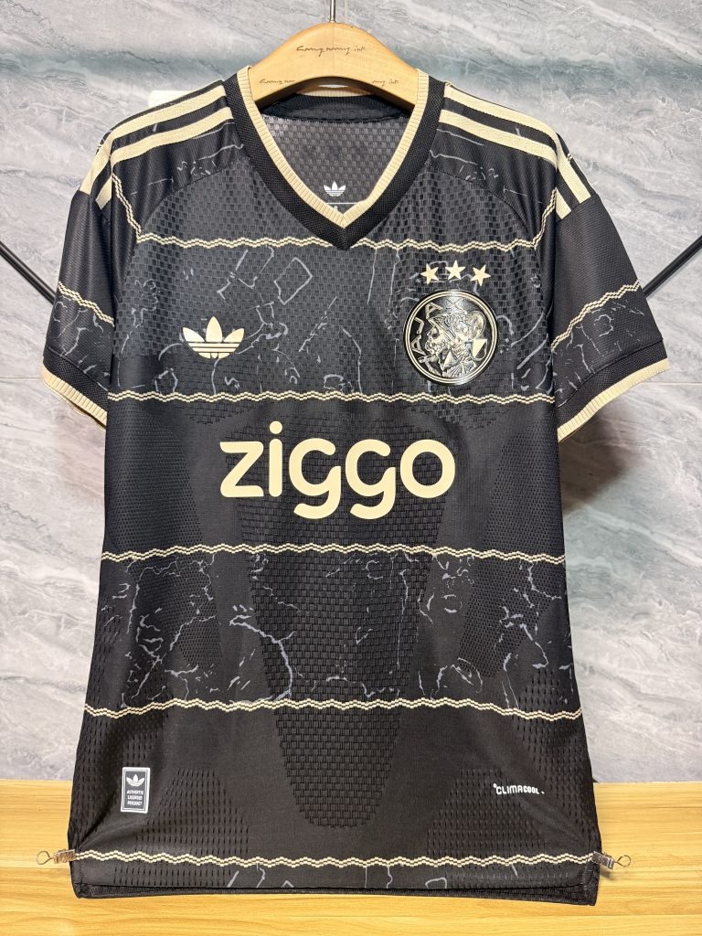 Camiseta Segunda Equipacion Ajax 2026-2027 Negro Version Fan