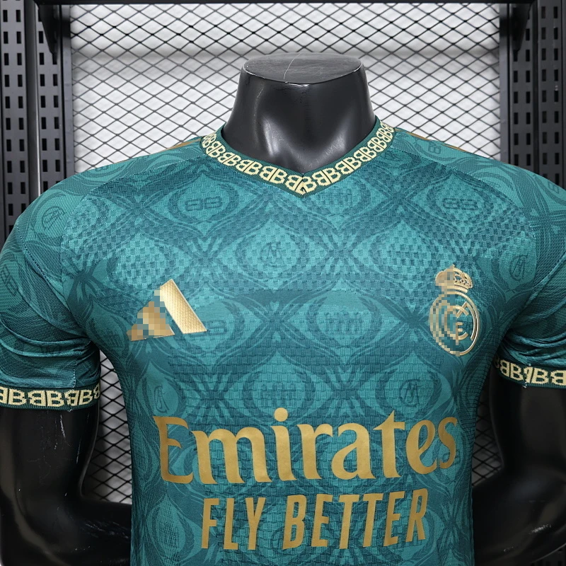 Camiseta Verde Real Madrid 2026-2027 X Balenciaga versión jugador - Imagen 4