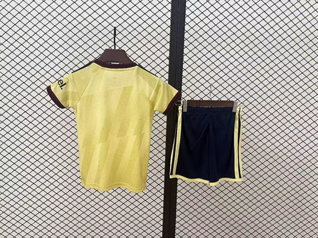 Conjunto Niño Arsenal 2026-2027 Amarillo Tercera equipacion - Imagen 2