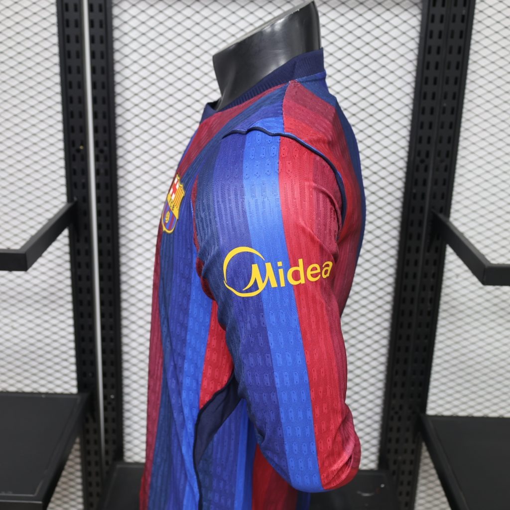 Camiseta FC Barcelona Yamal 2026-2027 Manga Larga Primera Equipacion Version Jugador - Imagen 4