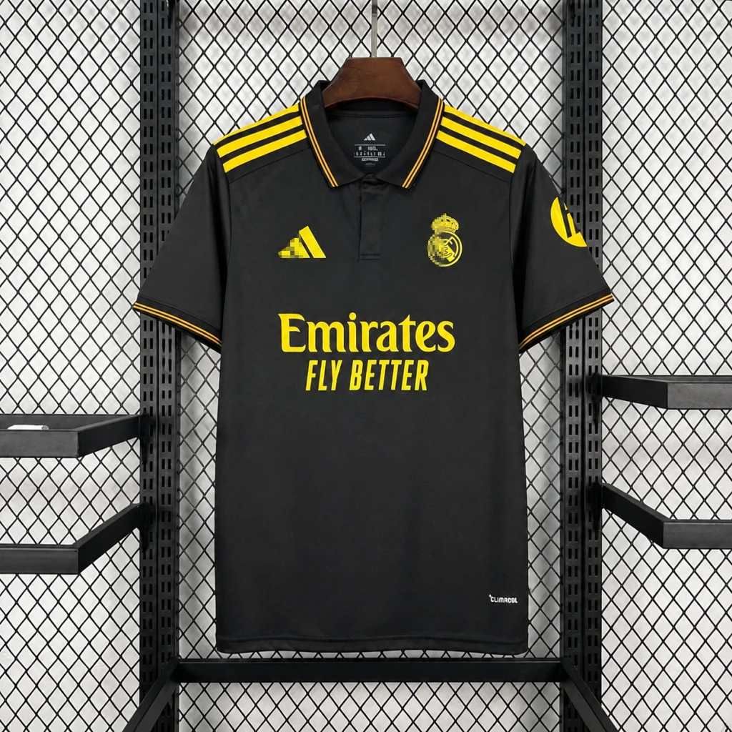 Camiseta Negra Real Madrid 2026-2027 Edicion especial Version Fan