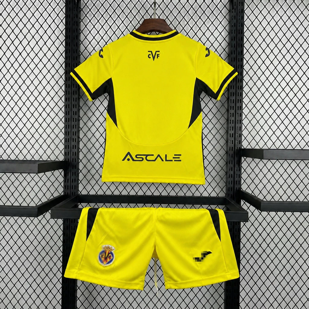Conjunto niño Villarreal 2026-2027 Amarrillo Primera Equipacion - Imagen 2