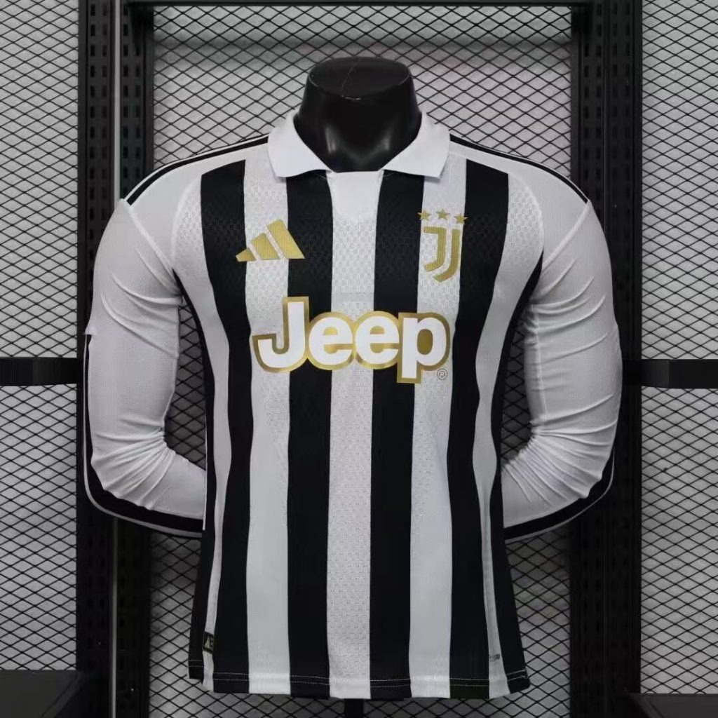 Camiseta Juventus Yıldız 2026-2027 Manga larga primera equipación versión jugador
