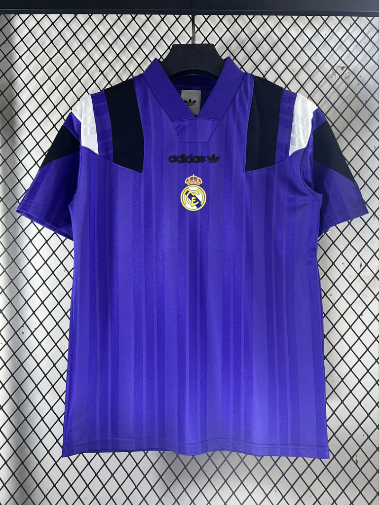 Camiseta Real Madrid 2026-2027 Purpura Edicion Retro Version Fan