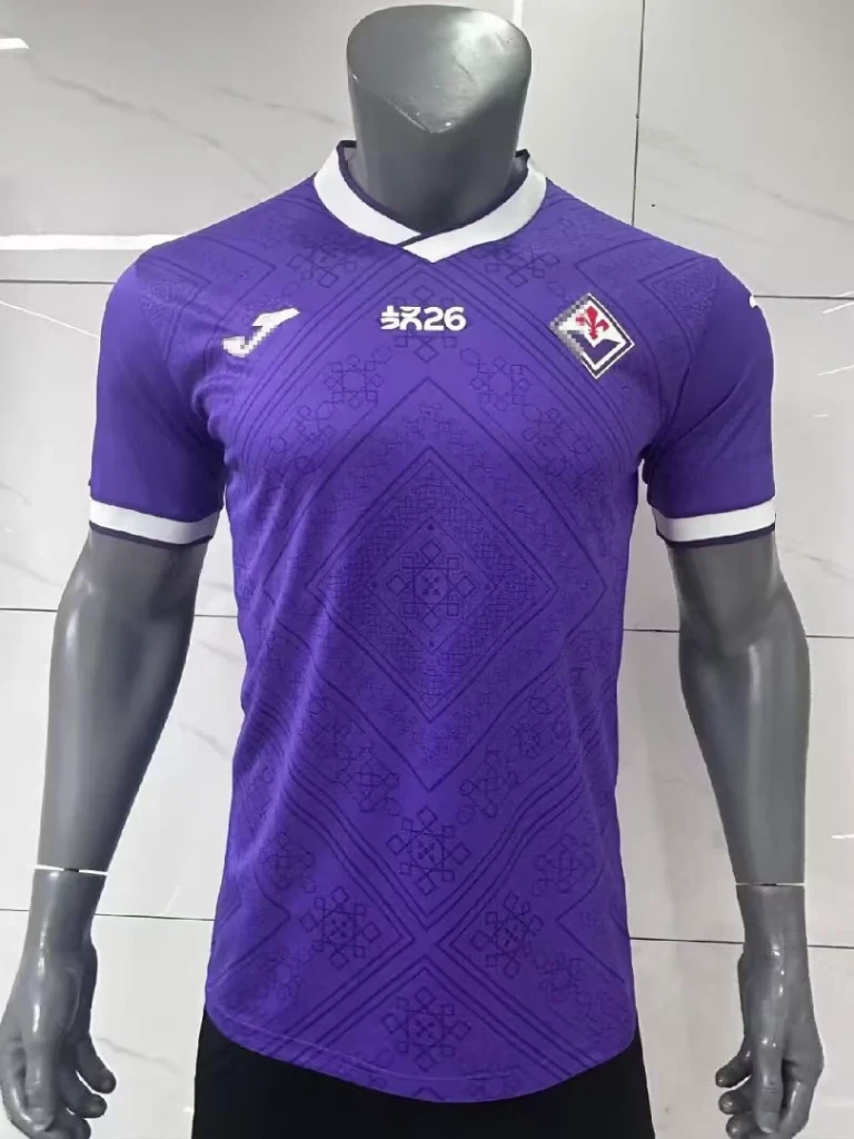 Camiseta morada Fiorentina 2026-2027 edicion especial Conmemorativa version jugador