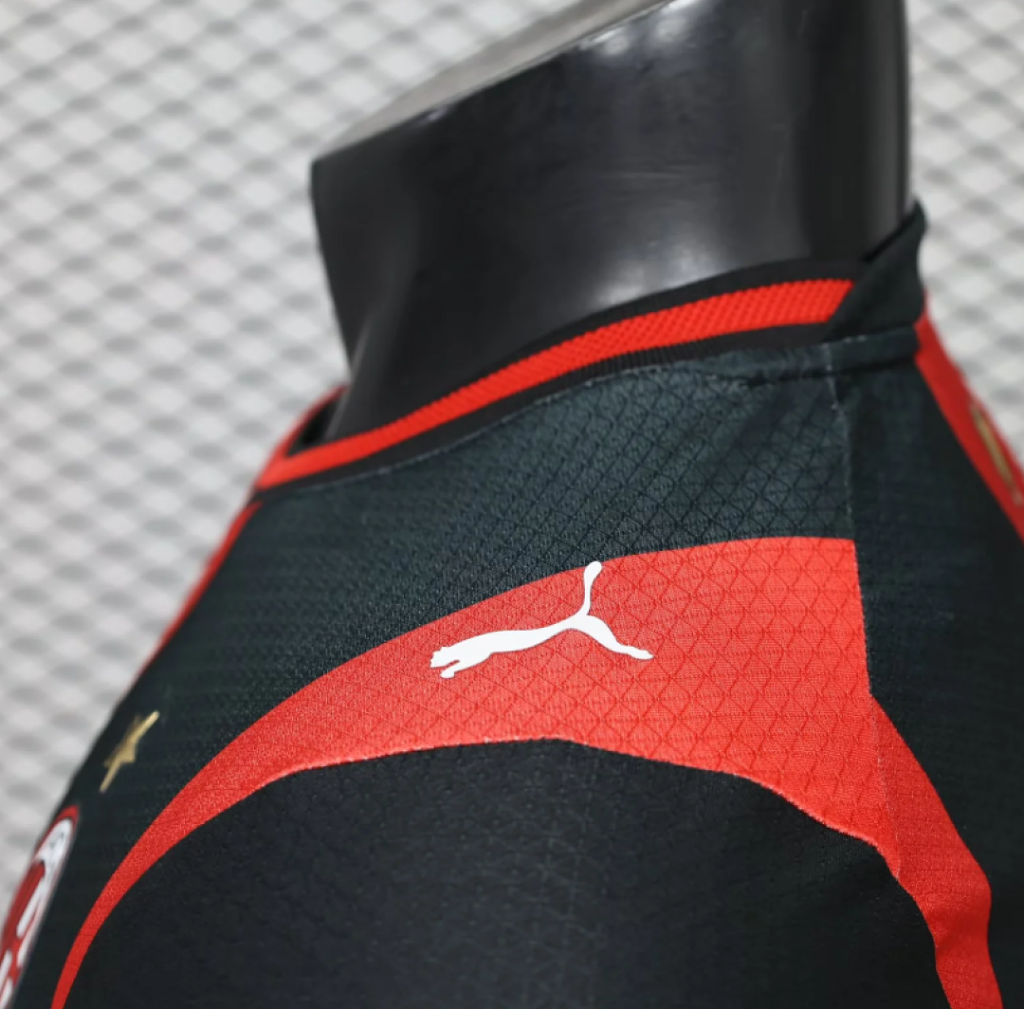 Camiseta manga larga AC Milan 2026-2027 Rafael Leao primera equipacion versión jugador - Imagen 4