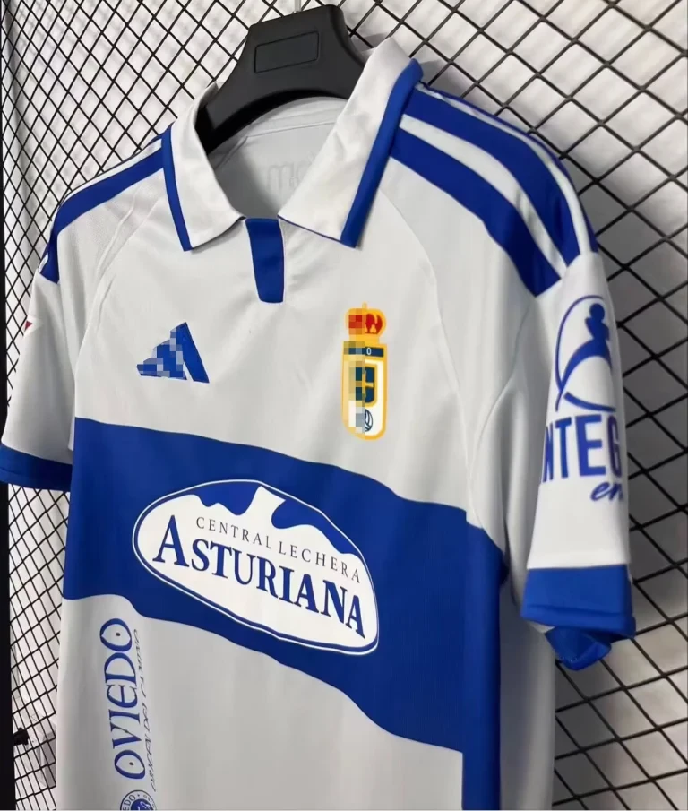 Camiseta Real Oviedo 2026-2027 Blanco Segunda equipacion version Fan - Imagen 3