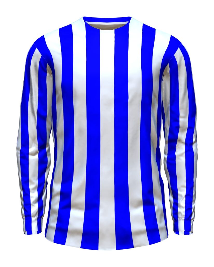 Primera equipación de Everton 1878-80