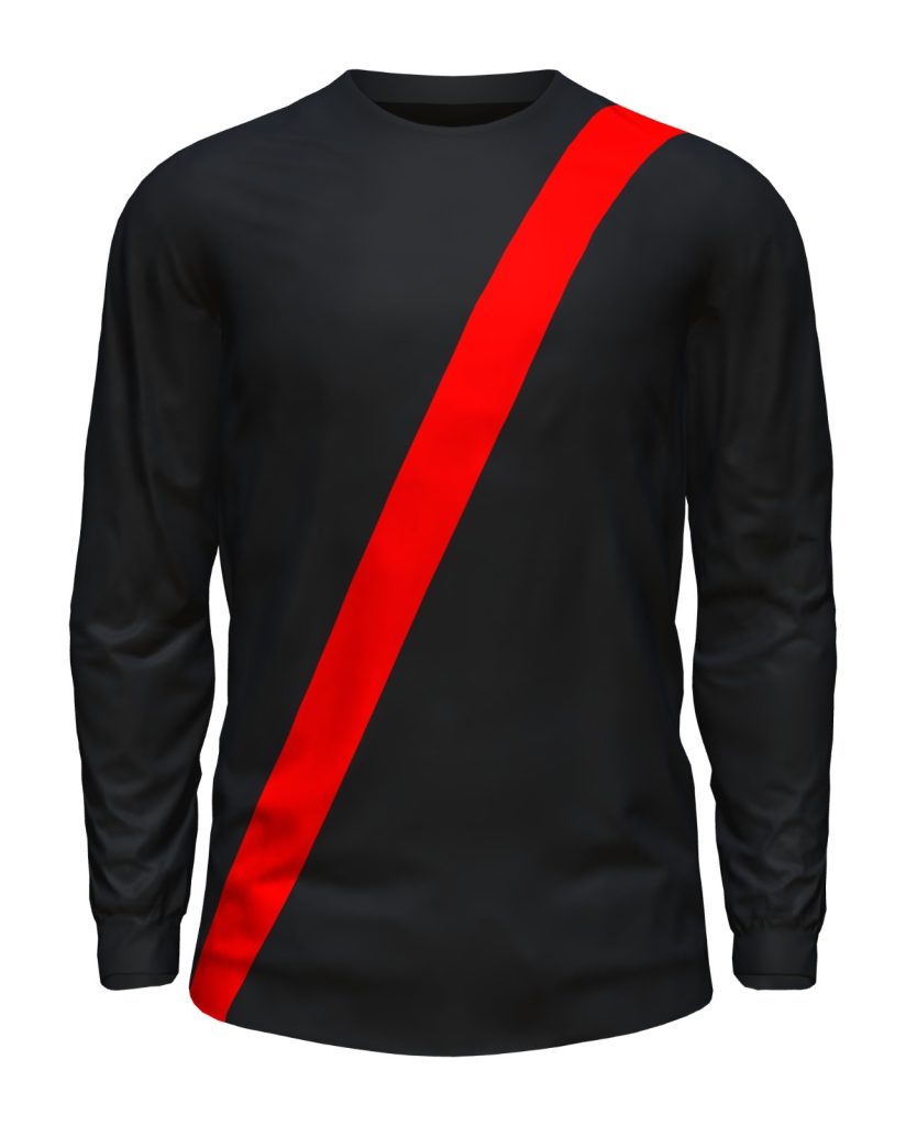 Primera equipación de Everton 1881-82