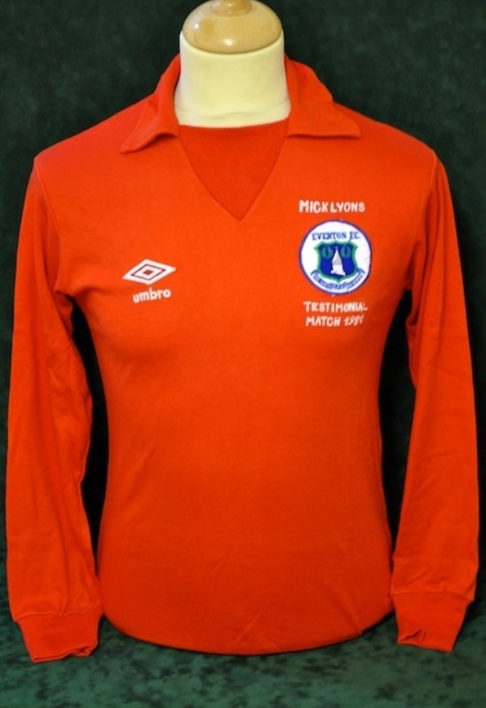Equipación de portero de Everton 80-81