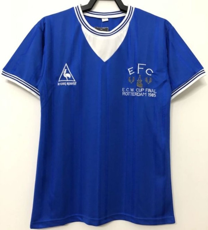 Equipación especial de Everton 84-85