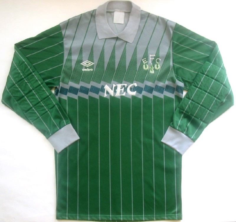 Equipación de portero de Everton 89-90