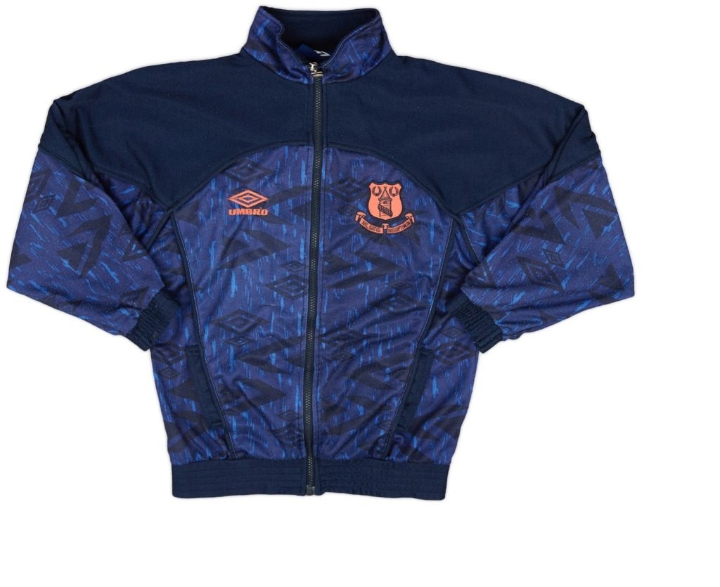 Entrenamiento de Everton 92-93
