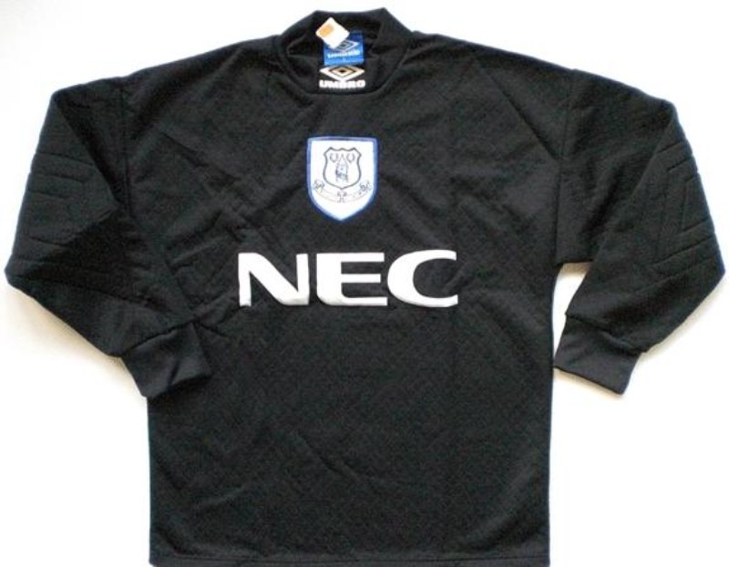 Equipación de portero de Everton 93-94