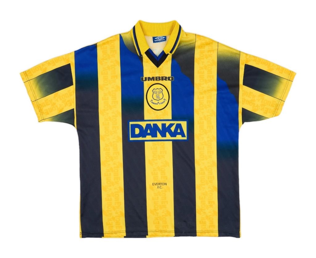 Equipación Visitante de Everton 96-97