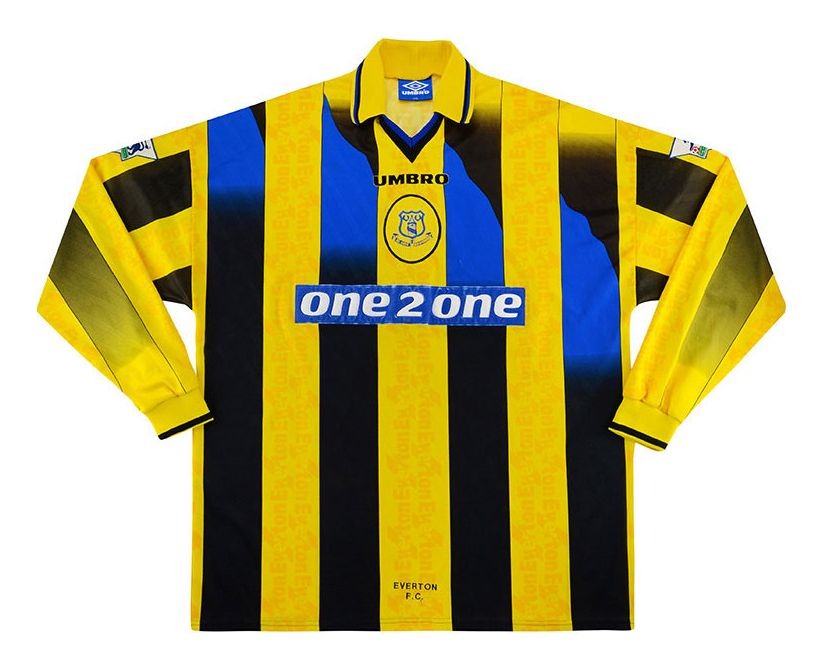 Equipación Visitante de Everton 97-98