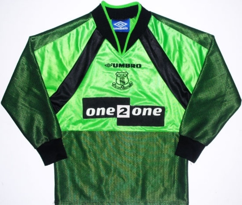 Equipación de portero de Everton 98-99