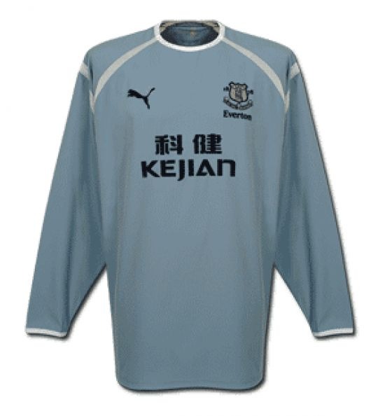 Equipación de portero de Everton 03-04
