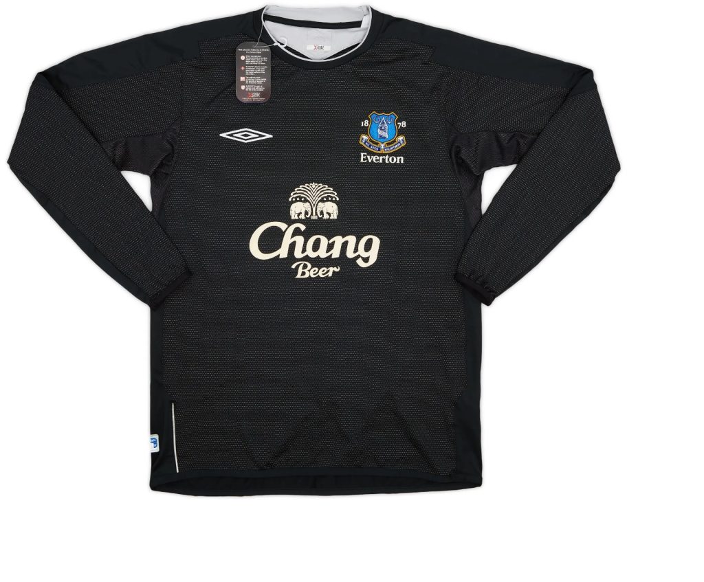 Equipación de portero de Everton 04-05