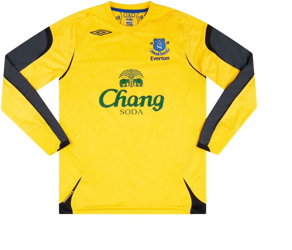Equipación de portero de Everton 06-07