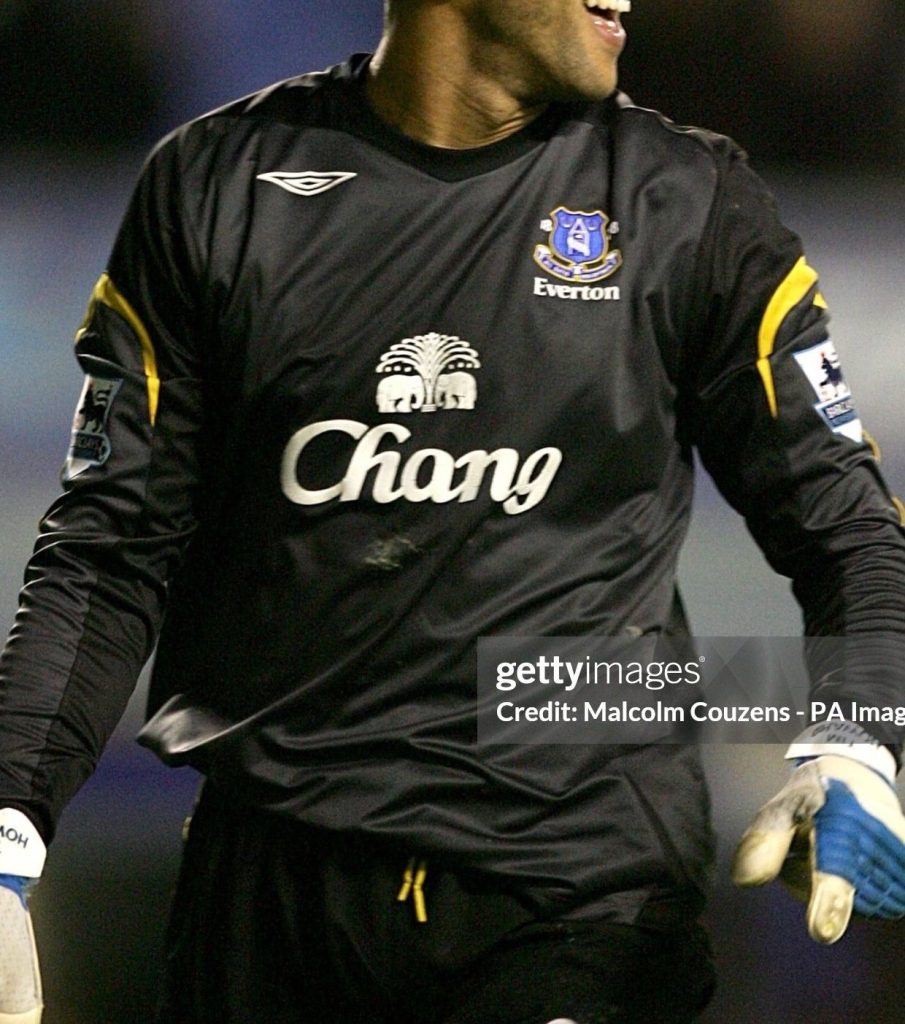 Equipación de portero de Everton 06-07