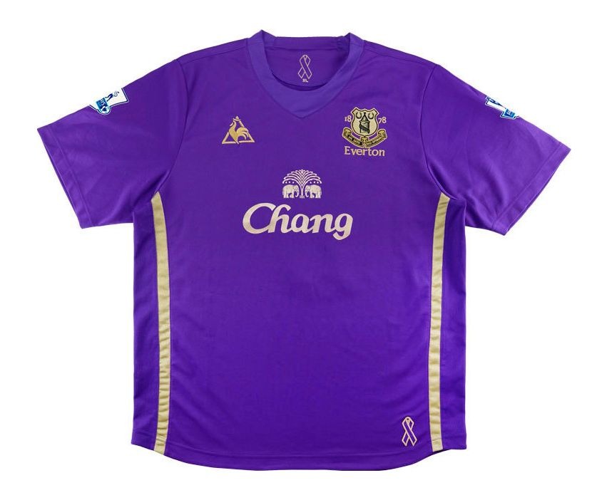 Tercera equipación de Everton 09-10