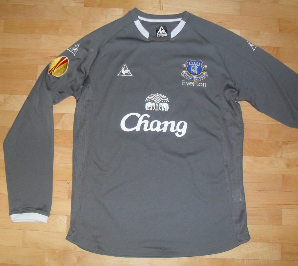 Equipación de portero de Everton 09-10