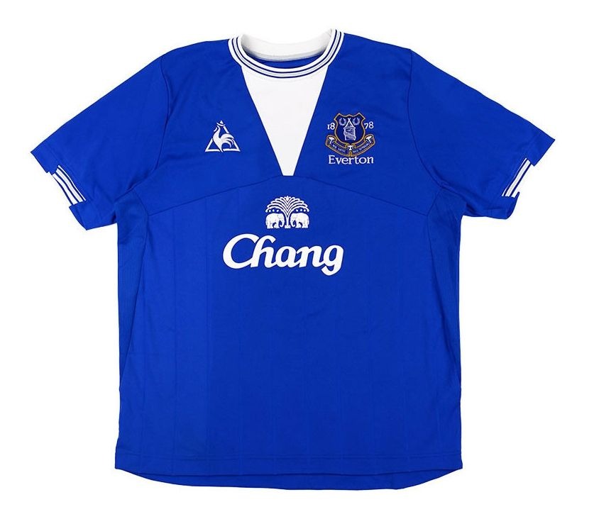 Primera equipación de Everton 09-10