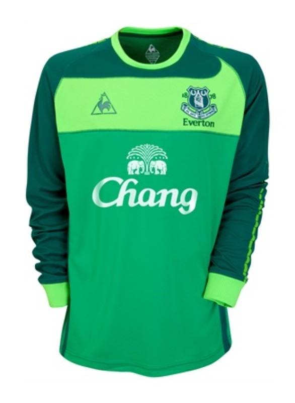 Equipación de portero de Everton 10-11
