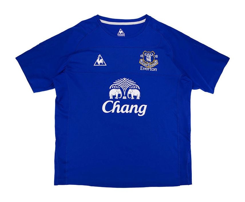 Primera equipación de Everton 10-11