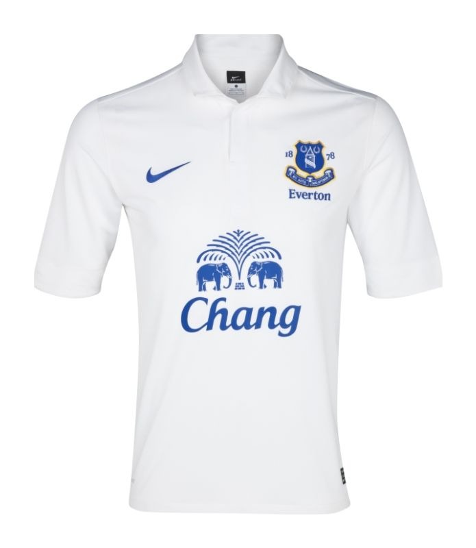 Tercera equipación de Everton 12-13