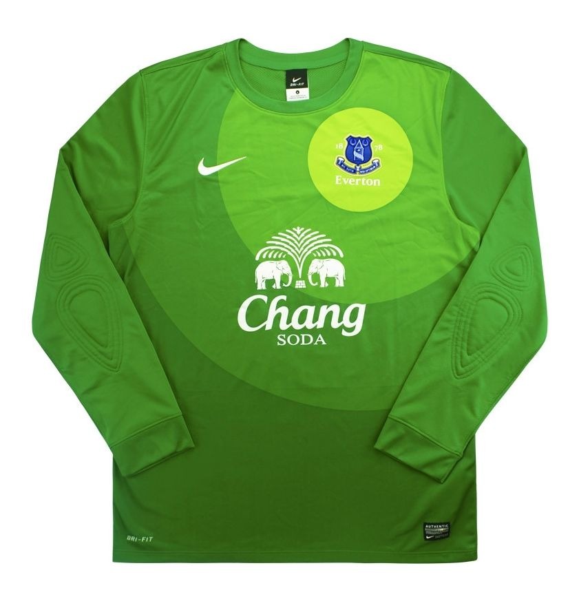 Equipación de portero de Everton 12-13
