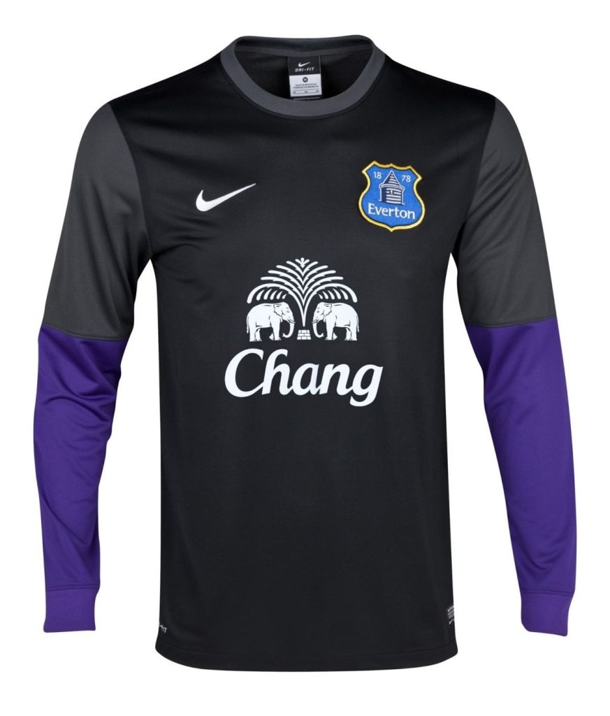 Equipación de portero de Everton 13-14