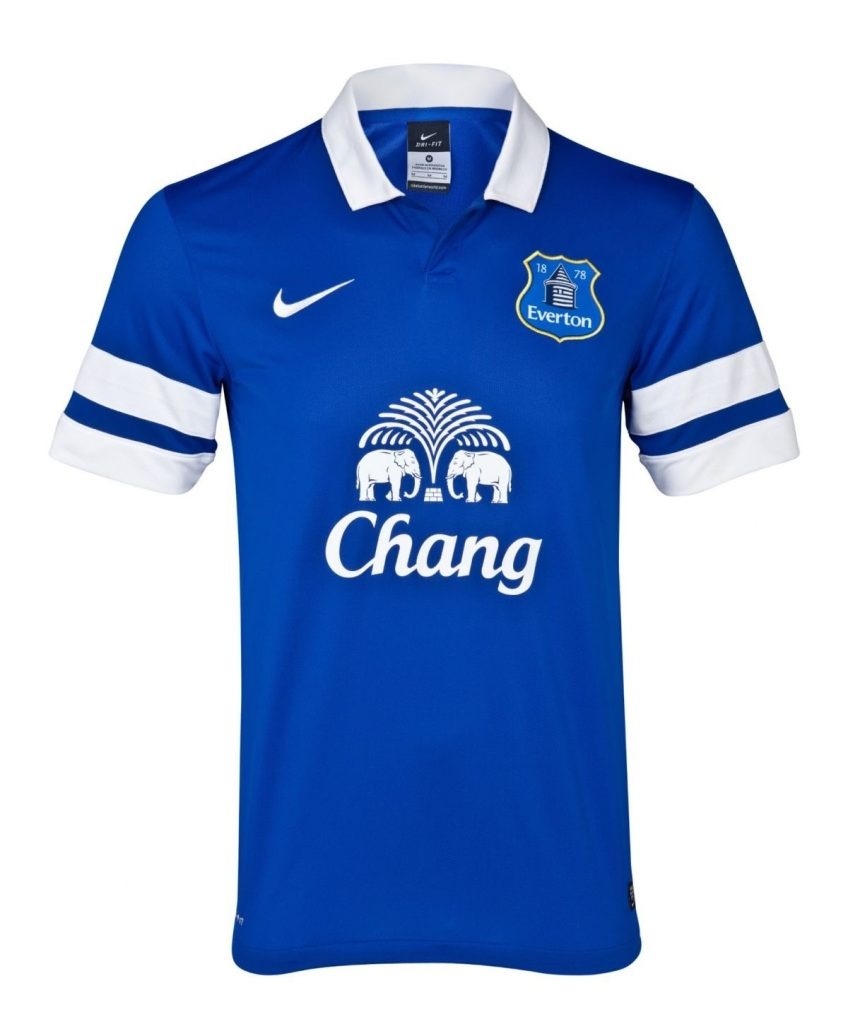 Primera equipación de Everton 13-14