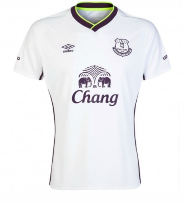 Tercera equipación de Everton 14-15