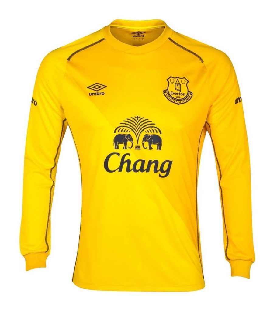 Equipación de portero de Everton 14-15