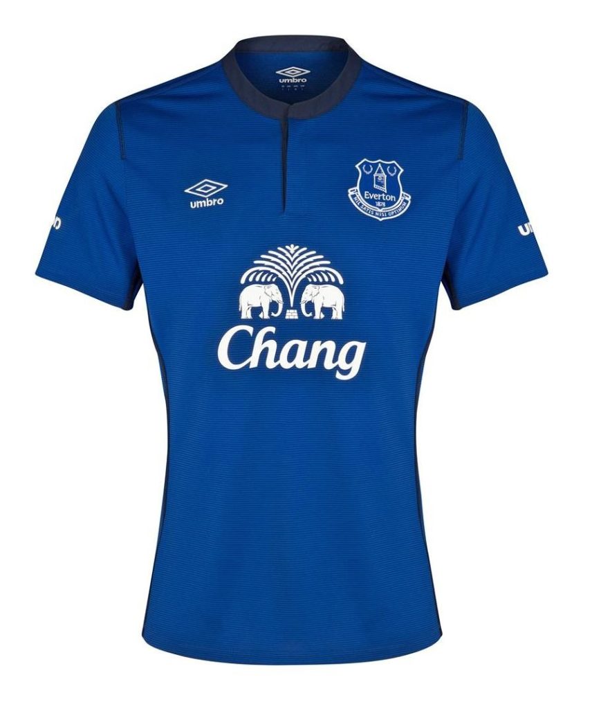 Equipación Local de Everton 14-15