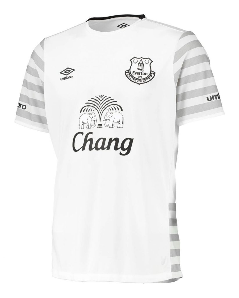Segunda equipación de Everton 15-16