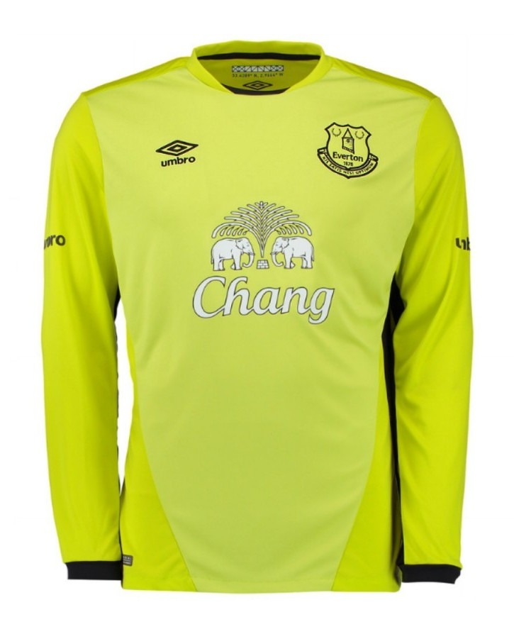 Equipación de portero de Everton 16-17
