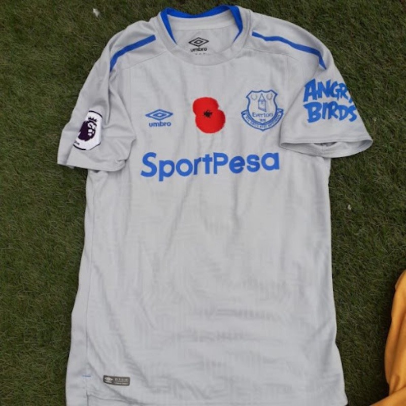 Segunda equipación de Everton 17-18