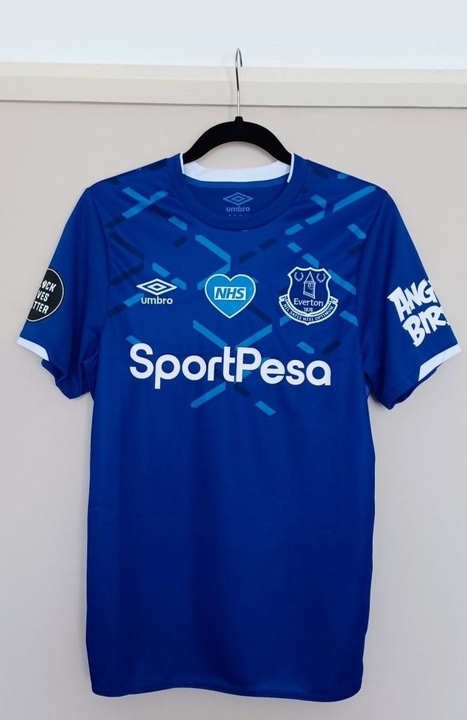 Primera equipación de Everton 19-20