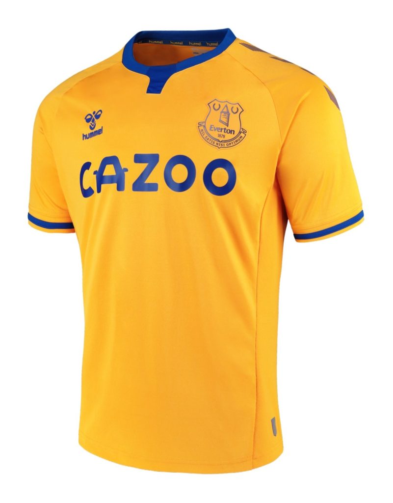 Segunda equipación de Everton 20-21
