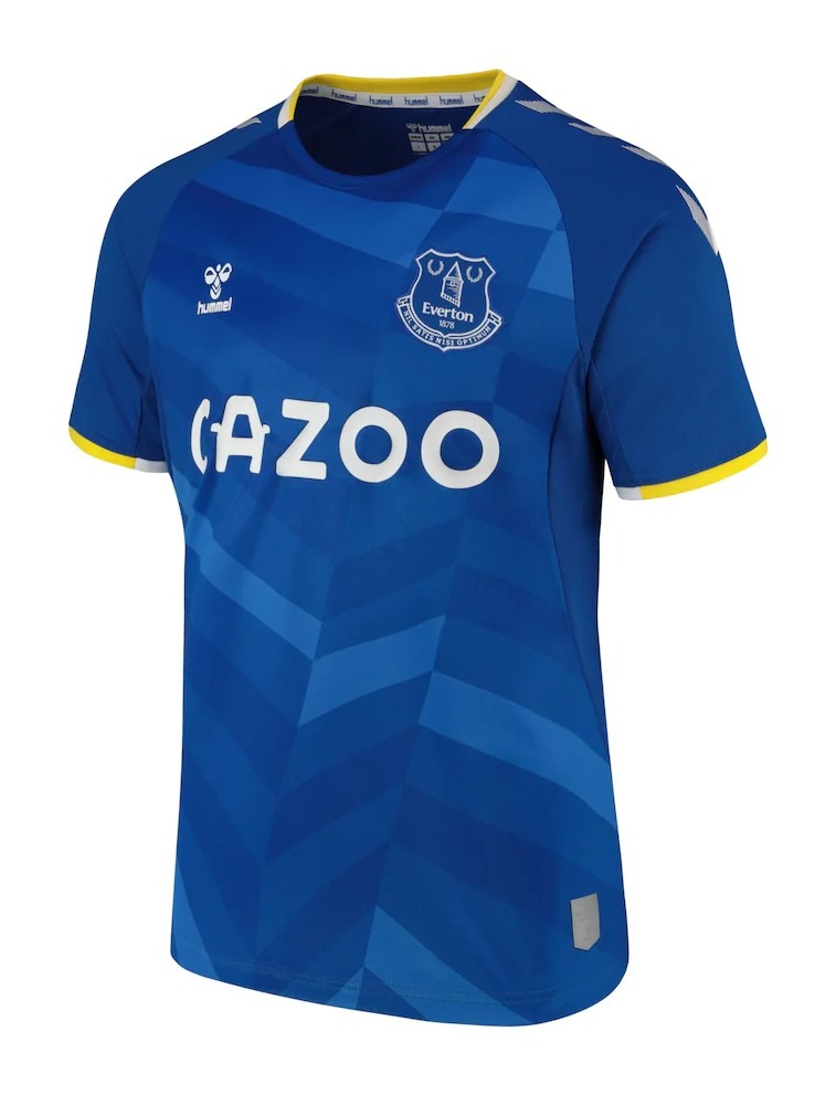 Primera equipación de Everton 21-22
