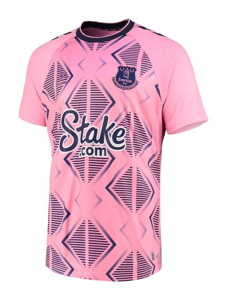 Segunda equipación de Everton 22-23