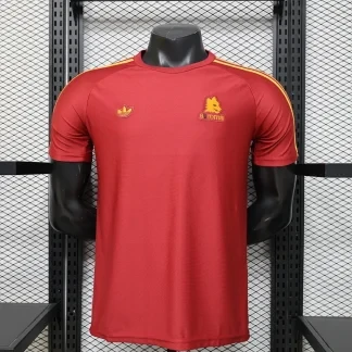 Camiseta roja AS Roma 2026-2027 edición especial versión jugador