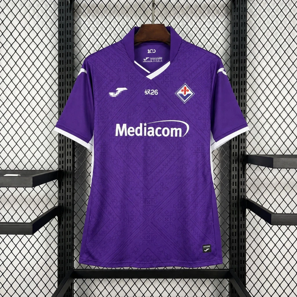 Camiseta Fiorentina 2026-2027 Moise Kean primera equipacion versión fan
