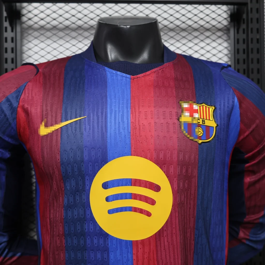 Camiseta FC Barcelona Yamal 2026-2027 Manga Larga Primera Equipacion Version Jugador - Imagen 5