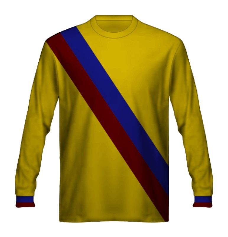 Segunda equipación de Barcelona 75-76