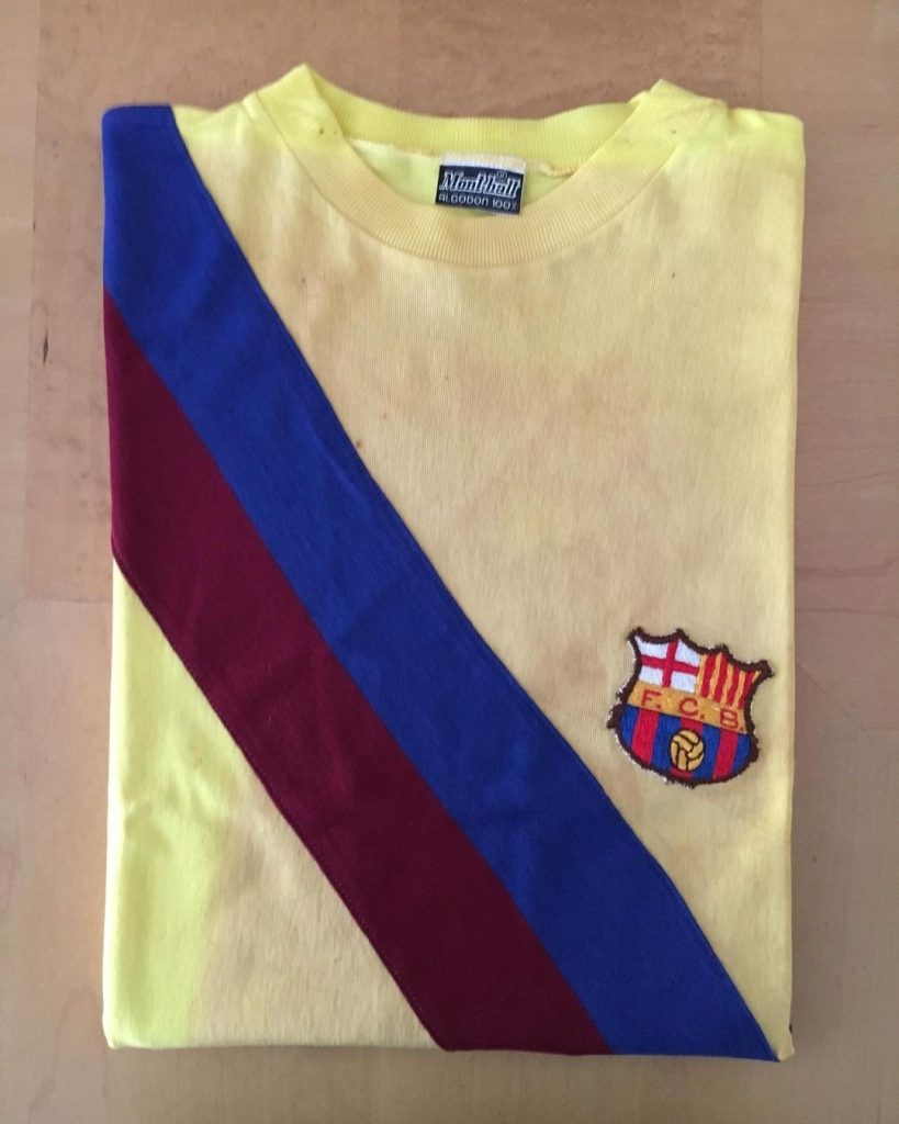 Segunda equipación de Barcelona 79-80